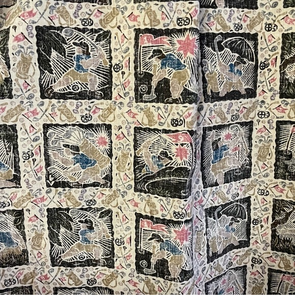 Vintage Reyn Spooner Dietrich Varez Golf Aloha Hawaiian Pullover Shirt Men's XXL - Picture 7 of 11